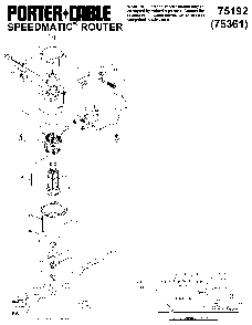 Part Location Diagram of 872521 Porter Cable Screw